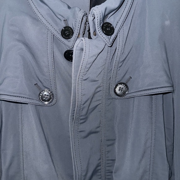 Burberry Prorsum Grey Trench Coat - size M - Picture 4 of 12